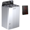 Harvia The Wall Combi elektrisk badstuovn med XENIO CX110C kontrollenhet