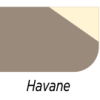 Coloris verso sable ou gris