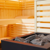 Sauna tradicional variante Fogão elétrico Harvia The Wall