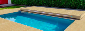 Terrasse Mobile Alu Floors pour piscine.