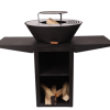Barbecue avec plaque en acier BLACK EFP57B Pure Line