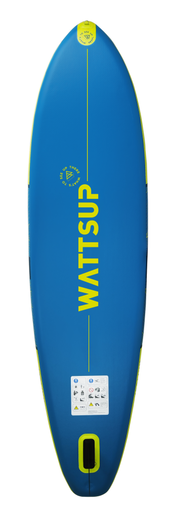 La Wattsup SAR 10'8 è una versatile tavola da paddle gonfiabile progettata per il cruising, il touring e le onde piccole. Le sue dimensioni sono 325 x 84 x 15 cm