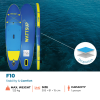 paddle gonflable polyvalent conçu pour offrir stabilité, confort et maniabilité à tous les riders