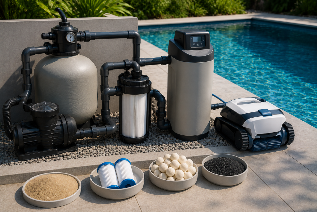 Les différents systèmes de filtration pour piscine : lequel choisir en 2026 ?